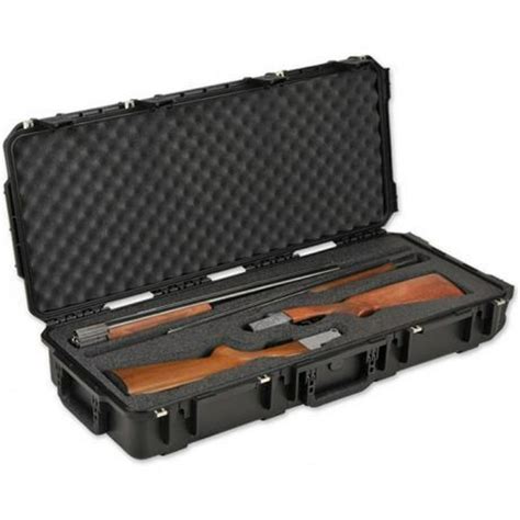 skb cases iseries  hard exterior double custom breakdown shotgun case black walmartcom