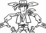 Coloring Lucky Duel Luke Pages Getdrawings 69kb sketch template