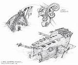 Shipwreck Coloring Pages Concept Tattoo Vbs sketch template