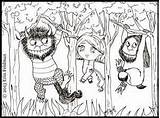 Coloring Pages Wild Things sketch template