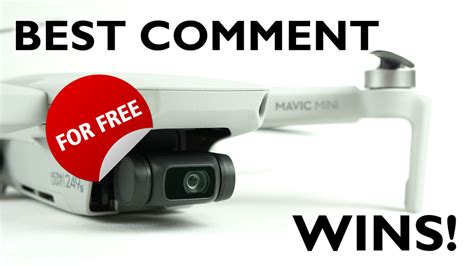 mavic mini giveaway subscribe  comment  youtube  win