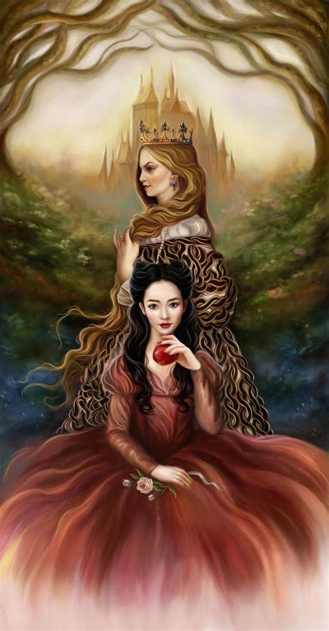 Snow White And The Evil Queen By Dim Draws On Deviantart In 2020 Snow