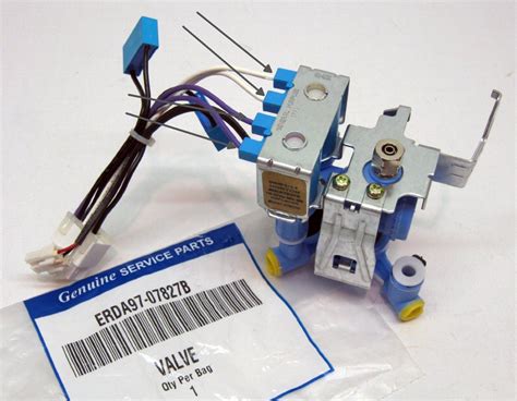 rfaers parts   replaced  water inlet valve   samsung refrigerator