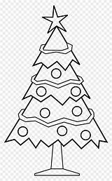 Tree Christmas Mas Coloring Pages Kids Clipart sketch template