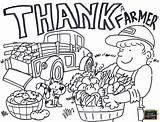 Coloring Pages Agriculture Farmer Ffa Thank Kids Ag Tools Printable Farm Teaching Book Farmers Week Activity Emblem Print Thanksgiving Market sketch template