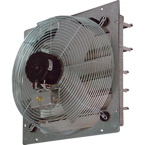 tpi shutter mounted direct drive exhaust fan  model ce  ds northern tool equipment