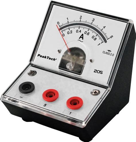 peaktech   amperemeter analog tischgeraet      ac bei