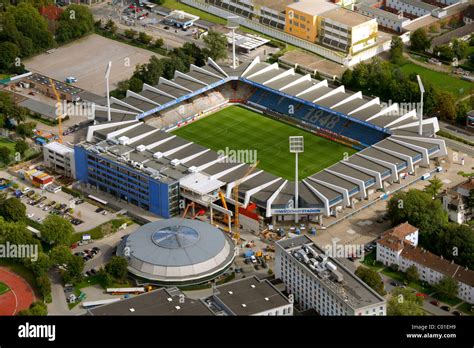 aerial view rewir power stadium stadium expansion vfl bochum bochum