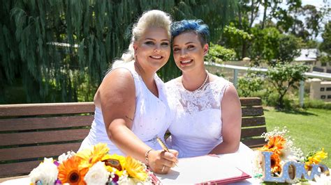 Welsh Born Woman In Australia S First Same Sex Wedding World News