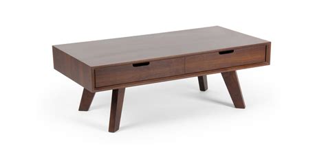 table basse en bois  tiroirs design