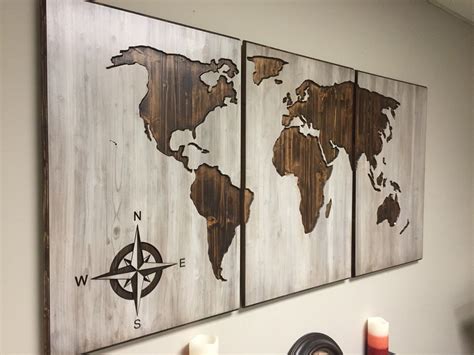 maps wall art