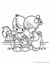 Coloring Pages Precious Moments Book Popular sketch template