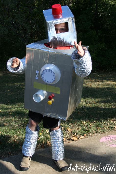 diy upcycled robot costume   cardboard