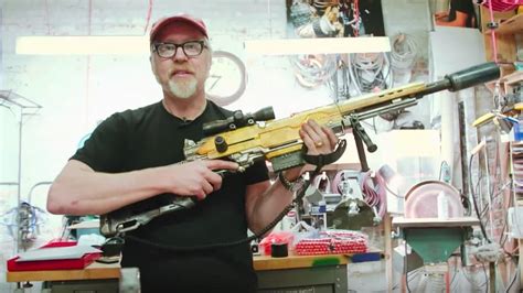 Adam Savage Turns A Nerf Gun Into A Sci Fi Sniper Rifle