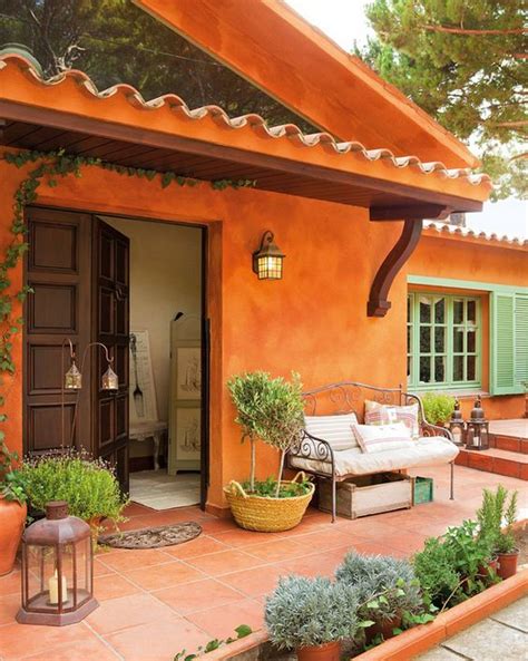 exterior design choosing   colors  mexican homes style nhg