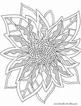 Coloring Pages Flower Doodle Vine Flowers Alley Colouring Adult Getcolorings Classroom Choose Board sketch template