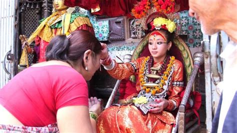 Life As A Nepalese Living Goddess Bbc News