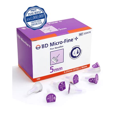 bd micro fine  needles  xmm  alpro pharmacy