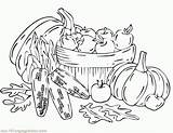 Harvest Colouring Kids Clipart sketch template