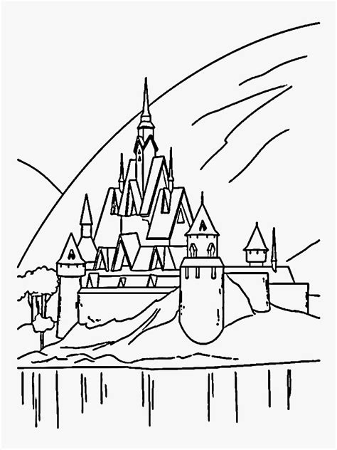downloads frozen coloring pages ice castle