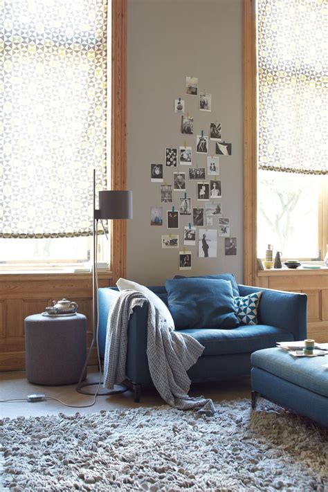 warmes grau vertraegt sich prima mit blau bild  living  home