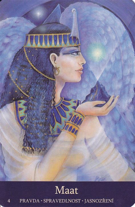 Egyptian Goddess Maat Ma At Was The Ancient Egyptions Concept Of