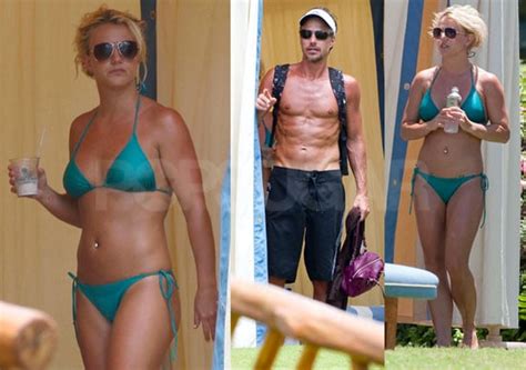 pictures of britney spears in a bikini on vacation with shirtless jason