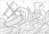 Storm Jona Vento Windy Christlicheperlen Perlen Violent Jonah Christliche Arose Bilder Bibel sketch template