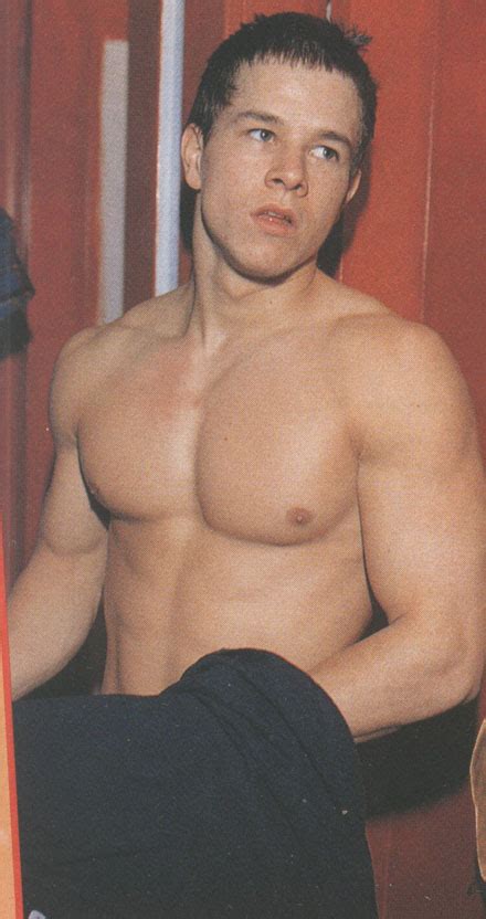 who would you rather look like arnie or marky mark
