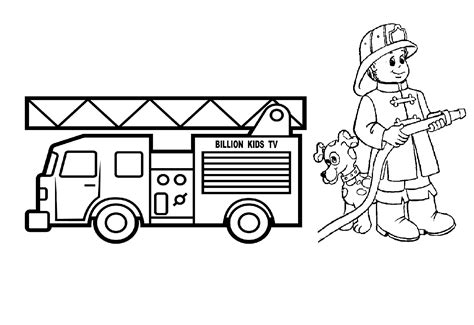fire truck coloring pages  kids coloring home vrogueco