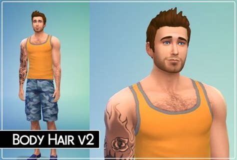 Lumia Lover Sims Bodyhair Version 2 • Sims 4 Downloads Sims 4 Body