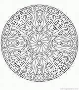 Mandala Coloring Pages Printable Books Last sketch template