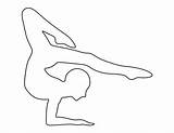 Gymnast Patternuniverse Printables Draw sketch template