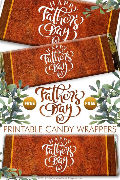 printable fathers day chocolate bar wrappers candy bar wrapper