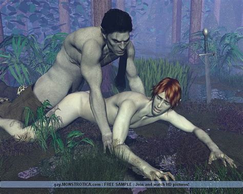 fantasy bdsm with orks and human gay content 4 pics