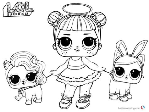 lol doll coloring pages fresh   dolls images  pinterest