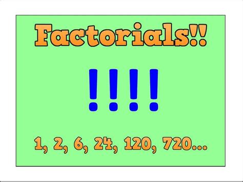 factorials  beginners guide expert tips  gcse   level maths