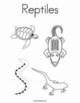 Coloring Reptiles Twistynoodle Reptile Pages Snake Turtle Lizard Preschool Alligator Printable Print Kids Colouring Animal Worksheets Tracing Noodle Amphibians Twisty sketch template