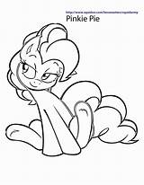 Pony Pinkie Cartoons Mlp Squid sketch template