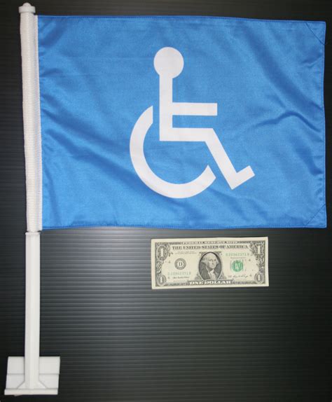 handicap flags flags flag poles
