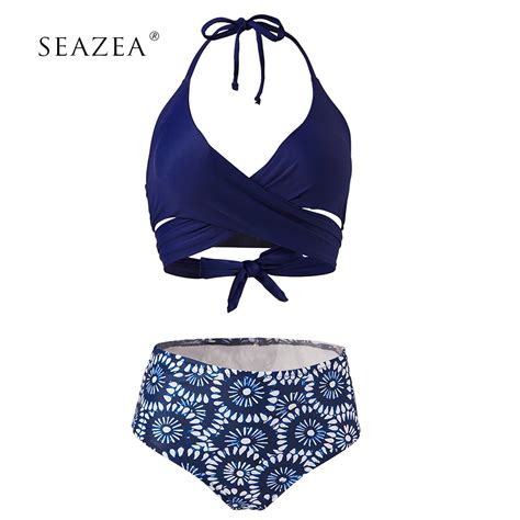 Seazea Sexy High Waist Bikinis 2018 Swimsuit New Swimsuit Women Bikini
