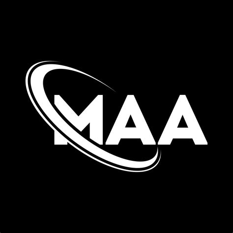 logotipo maa ma carta diseno del logotipo de la letra maa logotipo