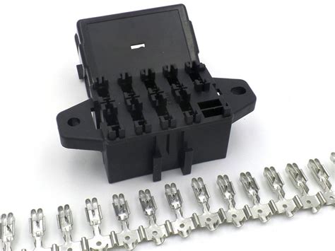 automotive bottom entry standard blade fuse box terminals