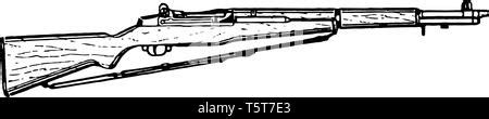 rifle  garand vector stock vector art illustration vector image  alamy