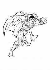 Coloring Pages Superheroes Kids Popular sketch template