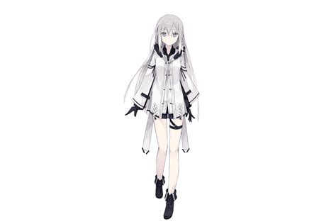 Download 1125x2436 Anime Girl White Hair Long Hair Braid Gloves