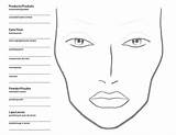 Mac Printable Facechart Trucco Scheda Becoming Stefania Drawing Maquillaje 4you Downloadable Tutorials Joyful sketch template