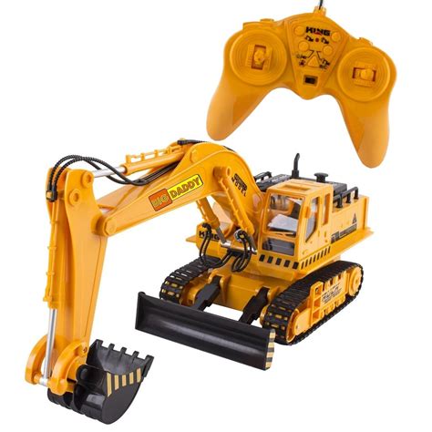 big daddy full functional excavator electric rc remote control construction toy ebay