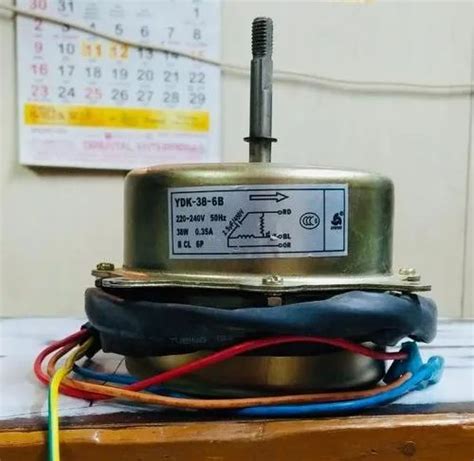 loyed ac air conditioner fan motor speed 1200 rpm 220v at rs 1850
