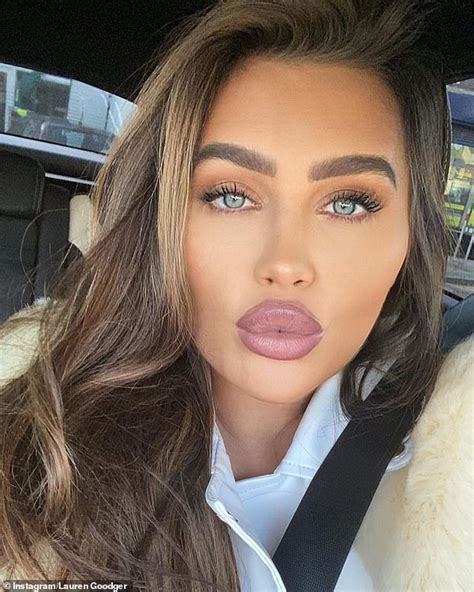 lauren goodger shows off her plump pout in glamorous selfies daily
